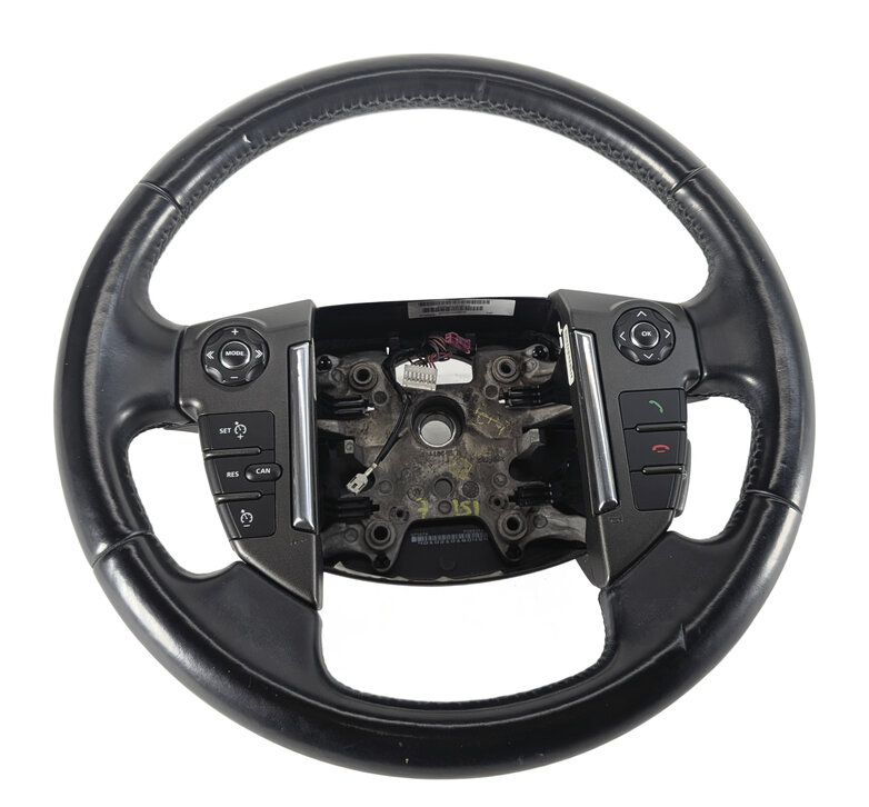 Thumbnail 4: 2010-2011 LAND ROVER LR4 (L319) HEATED STEERING WHEEL w/ SWITCH BUTTONS (Black)