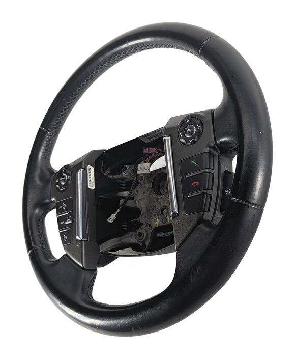 Thumbnail 5: 2010-2011 LAND ROVER LR4 (L319) HEATED STEERING WHEEL w/ SWITCH BUTTONS (Black)