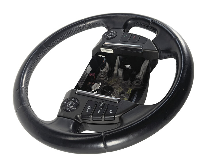 Thumbnail 6: 2010-2011 LAND ROVER LR4 (L319) HEATED STEERING WHEEL w/ SWITCH BUTTONS (Black)