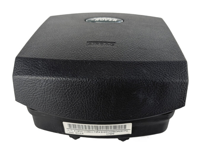 Thumbnail 8: 2011-2013 LAND ROVER LR4 - SRS FRONT LEFT STEERING WHEEL AIRBAG AIR BAG (BLACK)