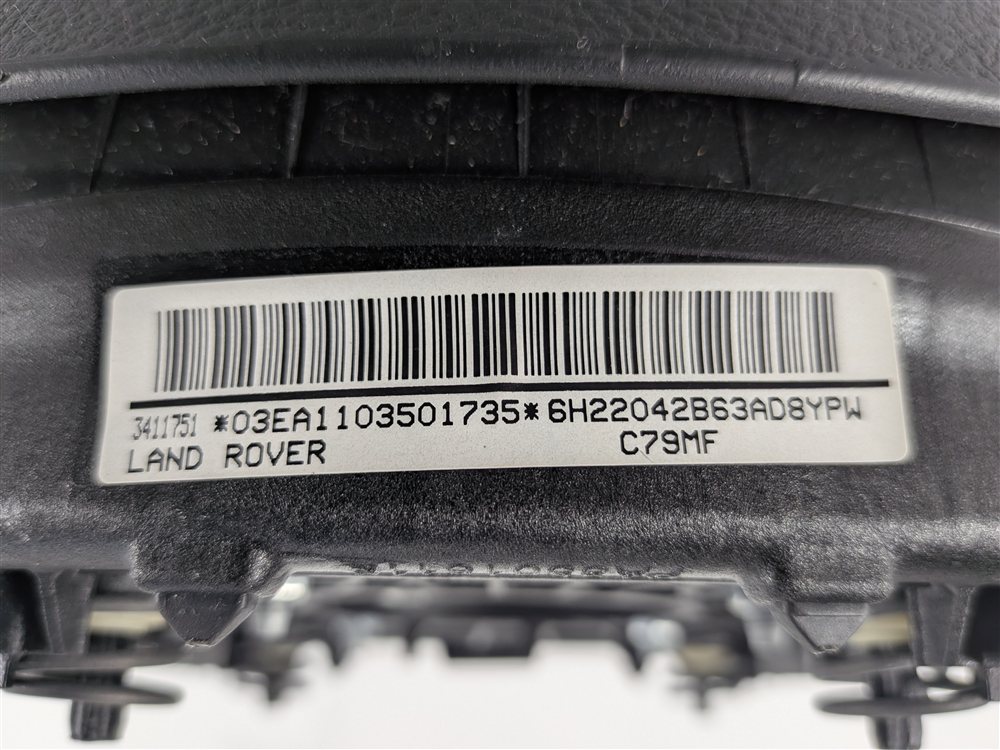 Thumbnail 9: 2011-2013 LAND ROVER LR4 - SRS FRONT LEFT STEERING WHEEL AIRBAG AIR BAG (BLACK)
