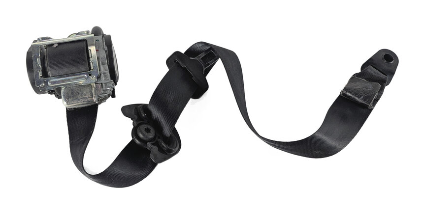Thumbnail 3: 2008-2016 RANGE ROVER SPORT (L320) / LR3 LR4 DRIVER SEATBELT RETRACTOR (Black)
