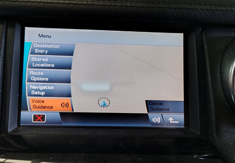 2010-2011 LAND ROVER LR4 RADIO STEREO GPS NAVIGATION MEDIA DISPLAY SCREEN