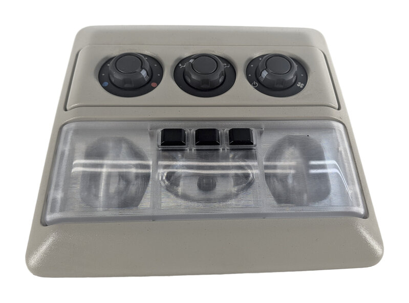 Thumbnail 2: 05-16 LAND ROVER LR3 LR4 REAR DOME LIGHT w/ HEATER TEMPERATURE CONTROL (Gray)