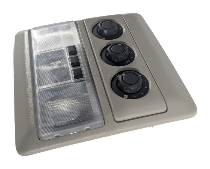 Thumbnail 5: 05-16 LAND ROVER LR3 LR4 REAR DOME LIGHT w/ HEATER TEMPERATURE CONTROL (Gray)