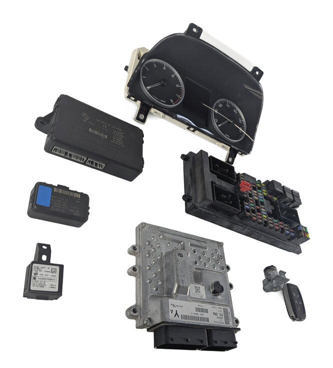 Thumbnail 10: 2011 LAND ROVER LR4 L319 5.0L (AJ133) ECM CLUSTER FUSE BOX IMMOBILIZER KEY SET/8