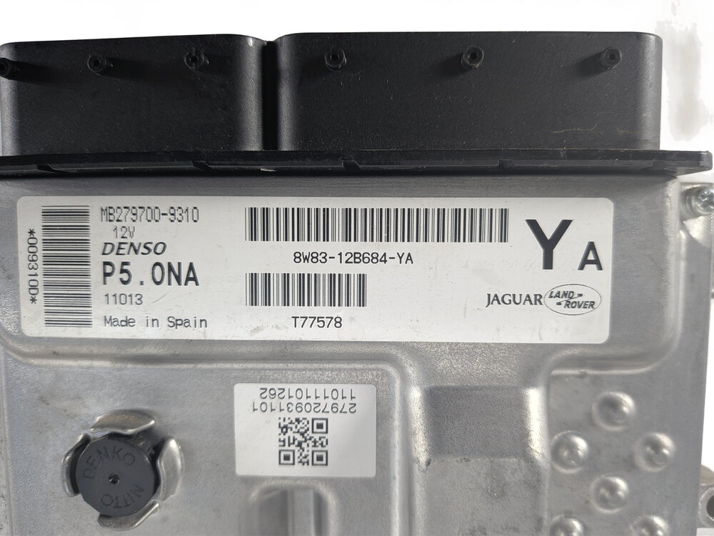 Thumbnail 15: 2011 LAND ROVER LR4 L319 5.0L (AJ133) ECM CLUSTER FUSE BOX IMMOBILIZER KEY SET/8