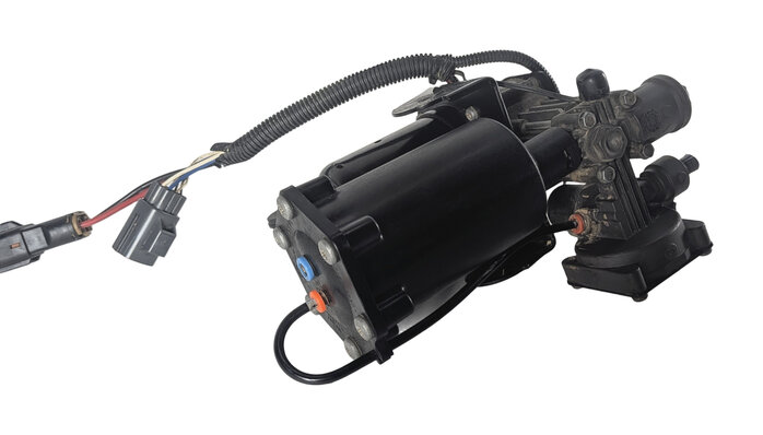 Thumbnail 4: 05-16 RANGE ROVER LR3 LR4 (L322/L320) AIR SUSPENSION COMPRESSOR PUMP (HITACHI)