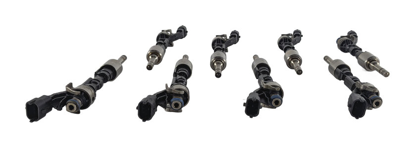 Thumbnail 6: 2010-2017 RANGE ROVER SPORT (L320 L322) JAGUAR XF XJ XK 5.0L FUEL INJECTOR SET 8
