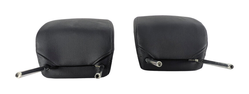 Thumbnail 2: 2010-2016 LAND ROVER LR4 L319 FRONT LEFT & RIGHT SEAT HEADREST SET/2 (Black)