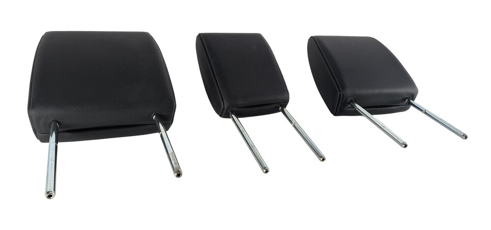 10-16 LAND ROVER LR4 L319 REAR 2ND ROW LEFT/CENTER/RIGHT HEADREST SET/3 (Black)
