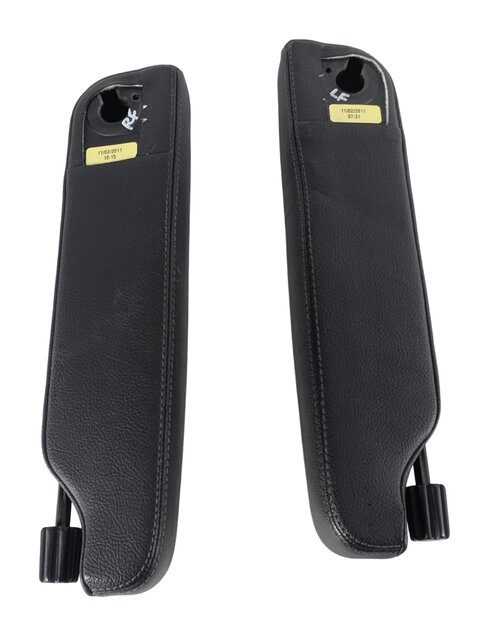 Thumbnail 7: 2010-2011 LAND ROVER LR4 (L319) FRONT LEFT & RIGHT SEAT ARMREST SET/2 (Black)