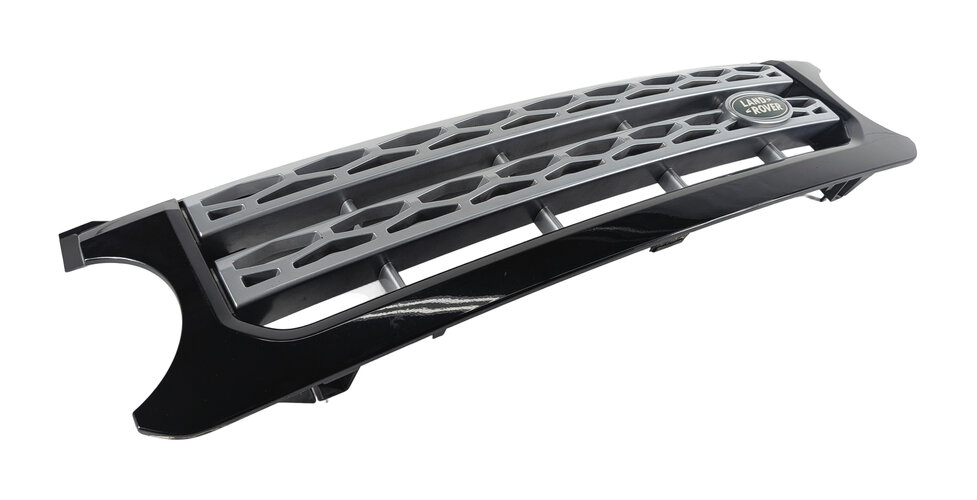 2010-2013 LAND ROVER LR4 - FRONT UPPER HOOD CENTER AIR VENT GRILLE (Black)