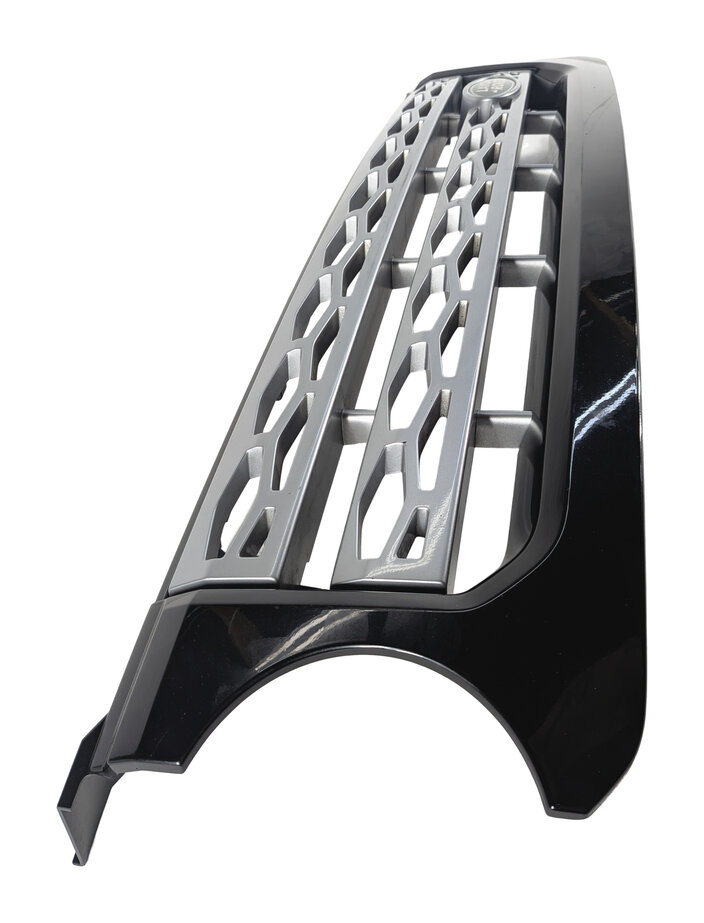Thumbnail 2: 2010-2013 LAND ROVER LR4 - FRONT UPPER HOOD CENTER AIR VENT GRILLE (Black)