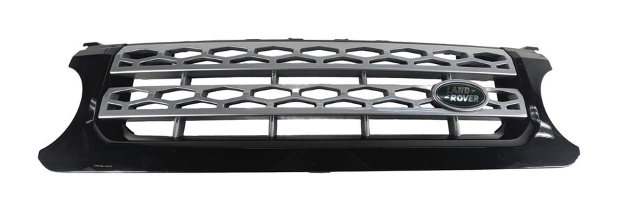 Thumbnail 3: 2010-2013 LAND ROVER LR4 - FRONT UPPER HOOD CENTER AIR VENT GRILLE (Black)
