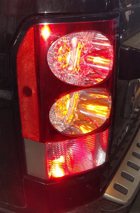 Thumbnail 2: 10-13 LAND ROVER LR4 FRONT LEFT DRIVER QUARTER PANEL TAILLIGHT BRAKE LIGHT LAMP