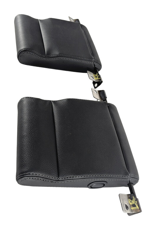 Thumbnail 4: 11-16 LAND ROVER LR4 L319 REAR 3RD ROW LEFT & RIGHT SEAT HEADREST SET/2 (Black)