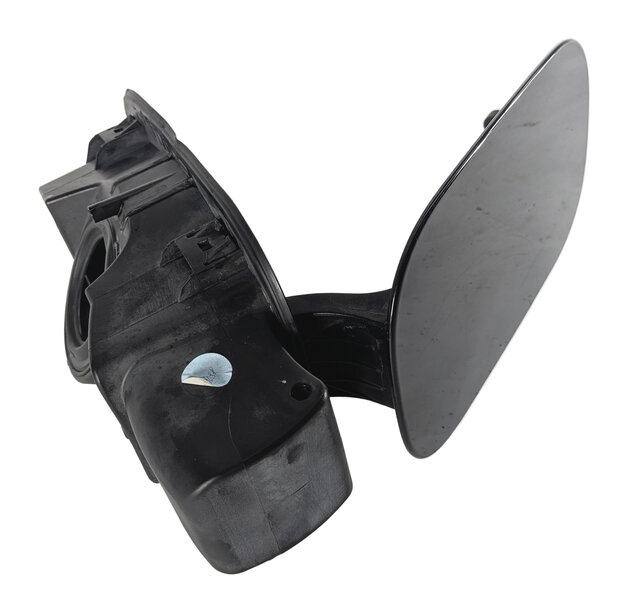 Thumbnail 4: 05-16 LR3 LR4 RANGE ROVER SPORT L320 FUEL TANK DOOR w/ HOUSING ASSEMBLY (Black)
