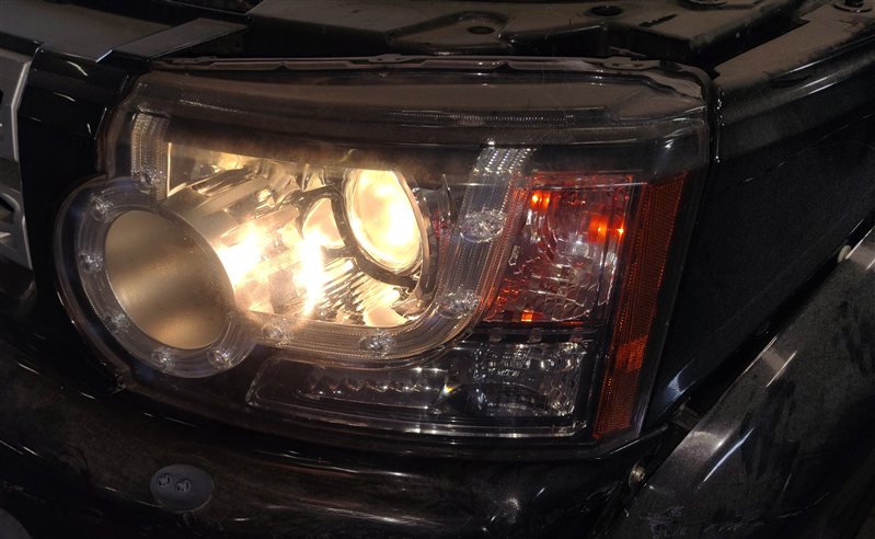 Thumbnail 2: 2010-2013 LAND ROVER LR4 - LEFT DRIVER (AUTO LEVEL) HALOGEN HEADLIGHT LIGHT LAMP