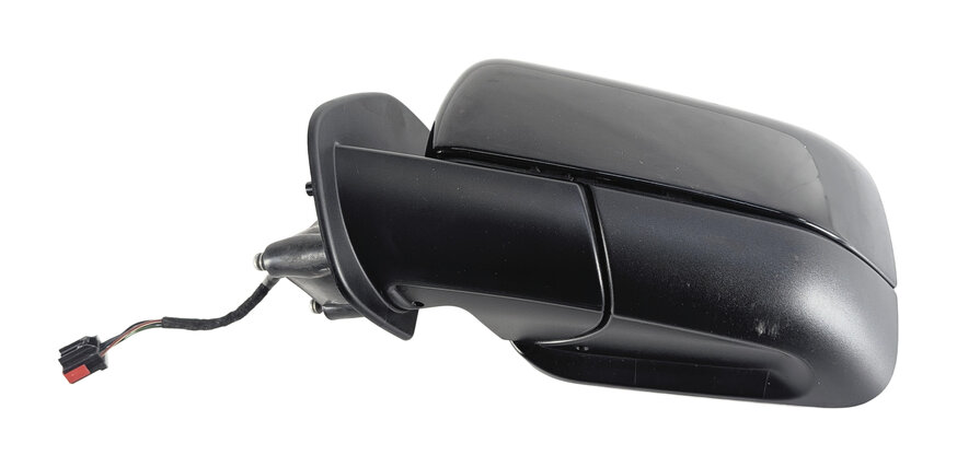 Thumbnail 5: 2010-2013 LAND ROVER LR4 LEFT DRIVER HEATED MANUAL FOLD DOOR MIRROR (Black)