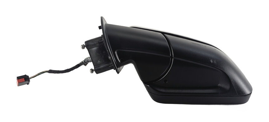 Thumbnail 6: 2010-2013 LAND ROVER LR4 LEFT DRIVER HEATED MANUAL FOLD DOOR MIRROR (Black)