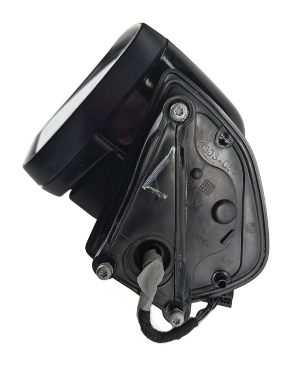 Thumbnail 7: 2010-2013 LAND ROVER LR4 LEFT DRIVER HEATED MANUAL FOLD DOOR MIRROR (Black)