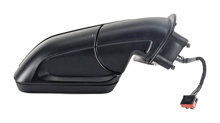 Thumbnail 5: 10-13 LAND ROVER LR4 FRONT RIGHT PASSENGER MANUAL FOLD DOOR MIRROR (Black)