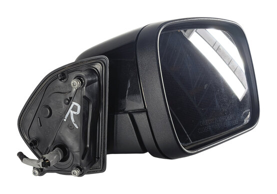 Thumbnail 6: 10-13 LAND ROVER LR4 FRONT RIGHT PASSENGER MANUAL FOLD DOOR MIRROR (Black)