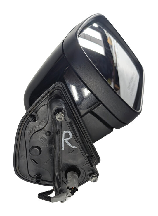 Thumbnail 7: 10-13 LAND ROVER LR4 FRONT RIGHT PASSENGER MANUAL FOLD DOOR MIRROR (Black)