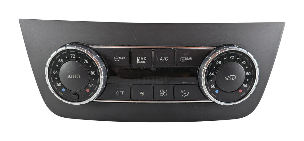 Thumbnail 2: 14-17 MERCEDES GL GLS (W166 X166) FRONT TEMPERATURE CLIMATE HEATER CONTROL PANEL