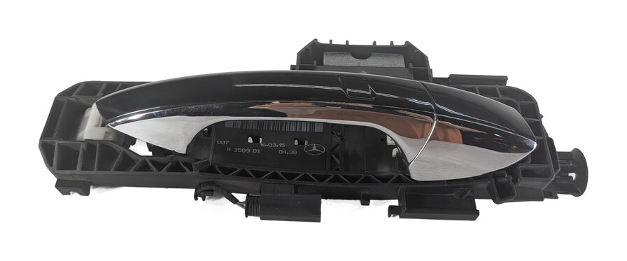Thumbnail 2: 08-16 MERCEDES C E GL ML CLASS FRONT or REAR RIGHT KEYLESS DOOR HANDLE (Black)