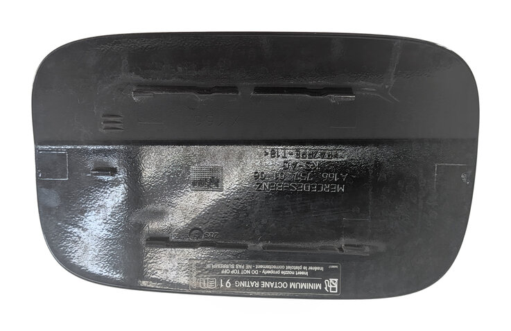 Thumbnail 7: 13-19 MERCEDES GL GLS CLASS (X166) FUEL TANK DOOR LID COVER TRIM FLAP (Black)