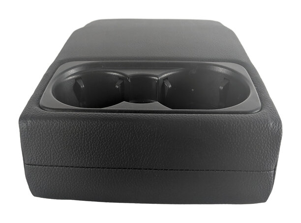 Thumbnail 2: 13-19 MERCEDES GL GLS GLE (W166 X166) REAR CENTER ARMREST w/ CUP HOLDER (Black)