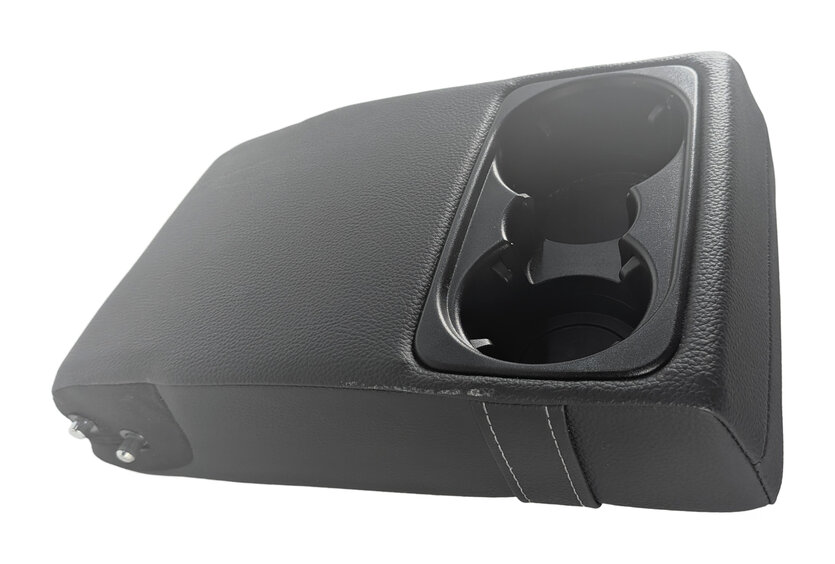Thumbnail 5: 13-19 MERCEDES GL GLS GLE (W166 X166) REAR CENTER ARMREST w/ CUP HOLDER (Black)