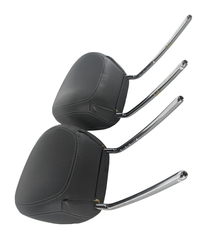 Thumbnail 5: 14-19 MERCEDES GL GLS ML W166 X166 FRONT LEFT & RIGHT SEAT HEADREST SET-2 BLACK