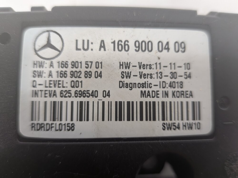 Thumbnail 8: 2012-2019 MERCEDES GL350 GL450 GL550 ML250 ML350 ML550 (W166 X166) SUNROOF MOTOR