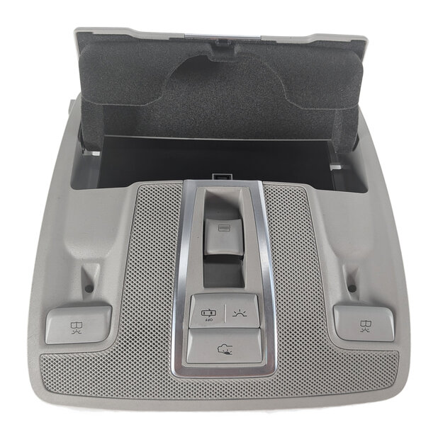 Thumbnail 7: 12-16 MERCEDES GL ML (X166 W166) INTERIOR OVERHEAD DOME MAP LIGHT LAMP (Gray)