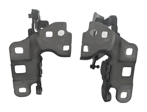 Thumbnail 6: 12-19 MERCEDES GL ML (W166 X166) FRONT LEFT & RIGHT HOOD HINGE SET (Black)