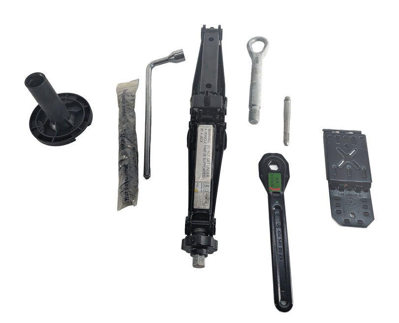 Thumbnail 11: 13-21 MERCEDES BENZ GL GLE GLS ML CLASS W166 X166 SPARE TIRE JACK KIT TOOL SET