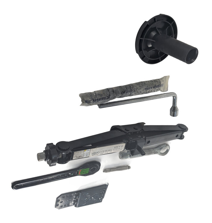 Thumbnail 13: 13-21 MERCEDES BENZ GL GLE GLS ML CLASS W166 X166 SPARE TIRE JACK KIT TOOL SET