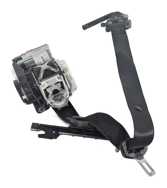 12-16 MERCEDES GL CLASS W166 X166 FRONT LEFT DRIVER SEATBELT RETRACTOR (Black)