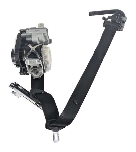 Thumbnail 3: 12-16 MERCEDES GL CLASS W166 X166 FRONT LEFT DRIVER SEATBELT RETRACTOR (Black)