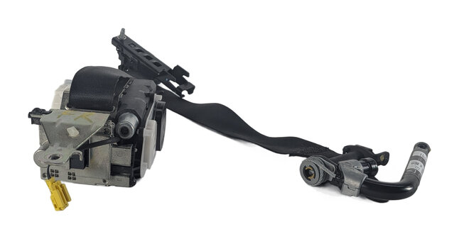Thumbnail 6: 12-16 MERCEDES GL CLASS (X166) FRONT RIGHT PASSENGER SEATBELT RETRACTOR (Black)