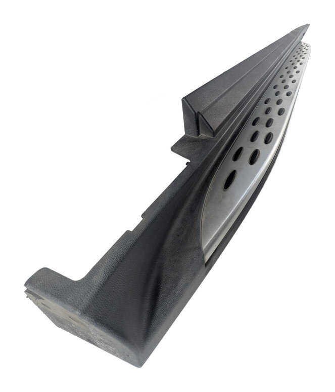 Thumbnail 2: 13-19 MERCEDES GL GLS CLASS X166 LEFT DRIVER LIGHTED RUNNER RUNNING BOARD STEP
