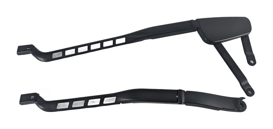 Thumbnail 3: 12-19 MERCEDES GL GLS M GLE (W166 X166) FRONT LEFT AND RIGHT WIPER ARM SET OF 2