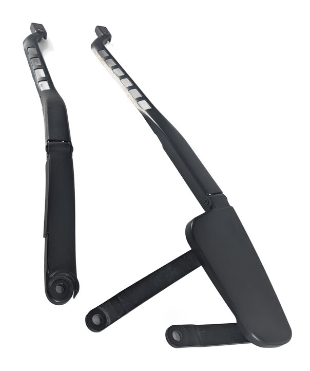 Thumbnail 4: 12-19 MERCEDES GL GLS M GLE (W166 X166) FRONT LEFT AND RIGHT WIPER ARM SET OF 2