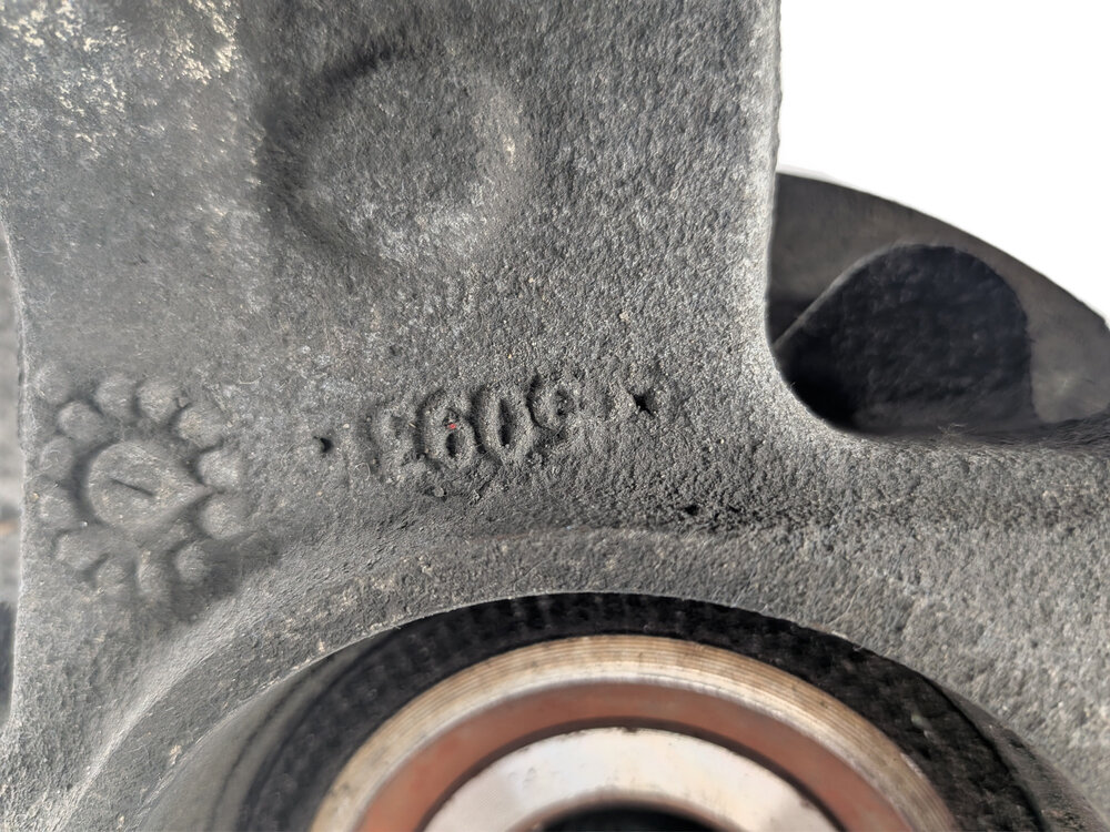 Thumbnail 9: 2012-2015 MERCEDES GL350 GL450 GL550 ML350 (W166 X166) LEFT REAR SPINDLE KNUCKLE