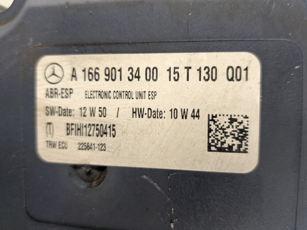 Thumbnail 8: 14-15 MERCEDES GL350 GL450 GL550 ML350 ML550 (W166 X166) ABS BRAKE PUMP MODULE