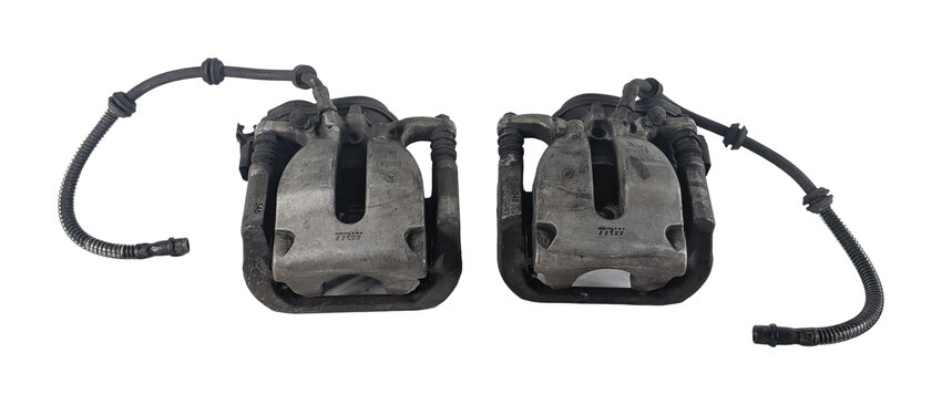 Thumbnail 2: 13-19 MERCEDES GL GLS CLASS 166 REAR LEFT & RIGHT ABS DISC BRAKE CALIPER SET/2