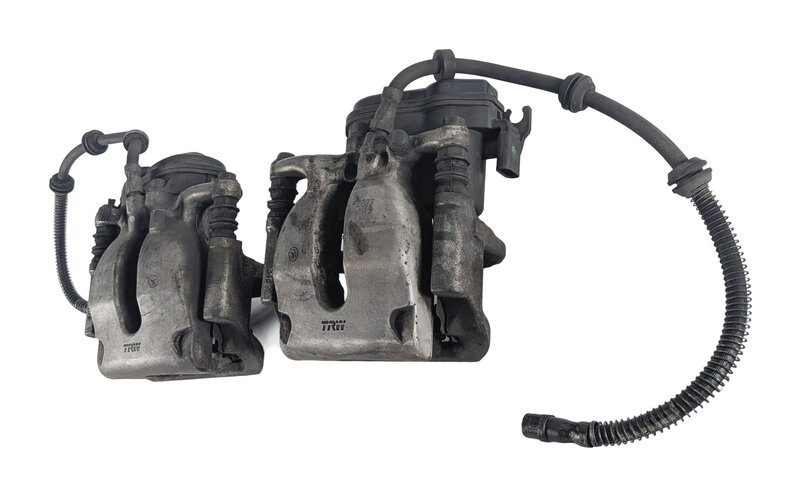 Thumbnail 4: 13-19 MERCEDES GL GLS CLASS 166 REAR LEFT & RIGHT ABS DISC BRAKE CALIPER SET/2